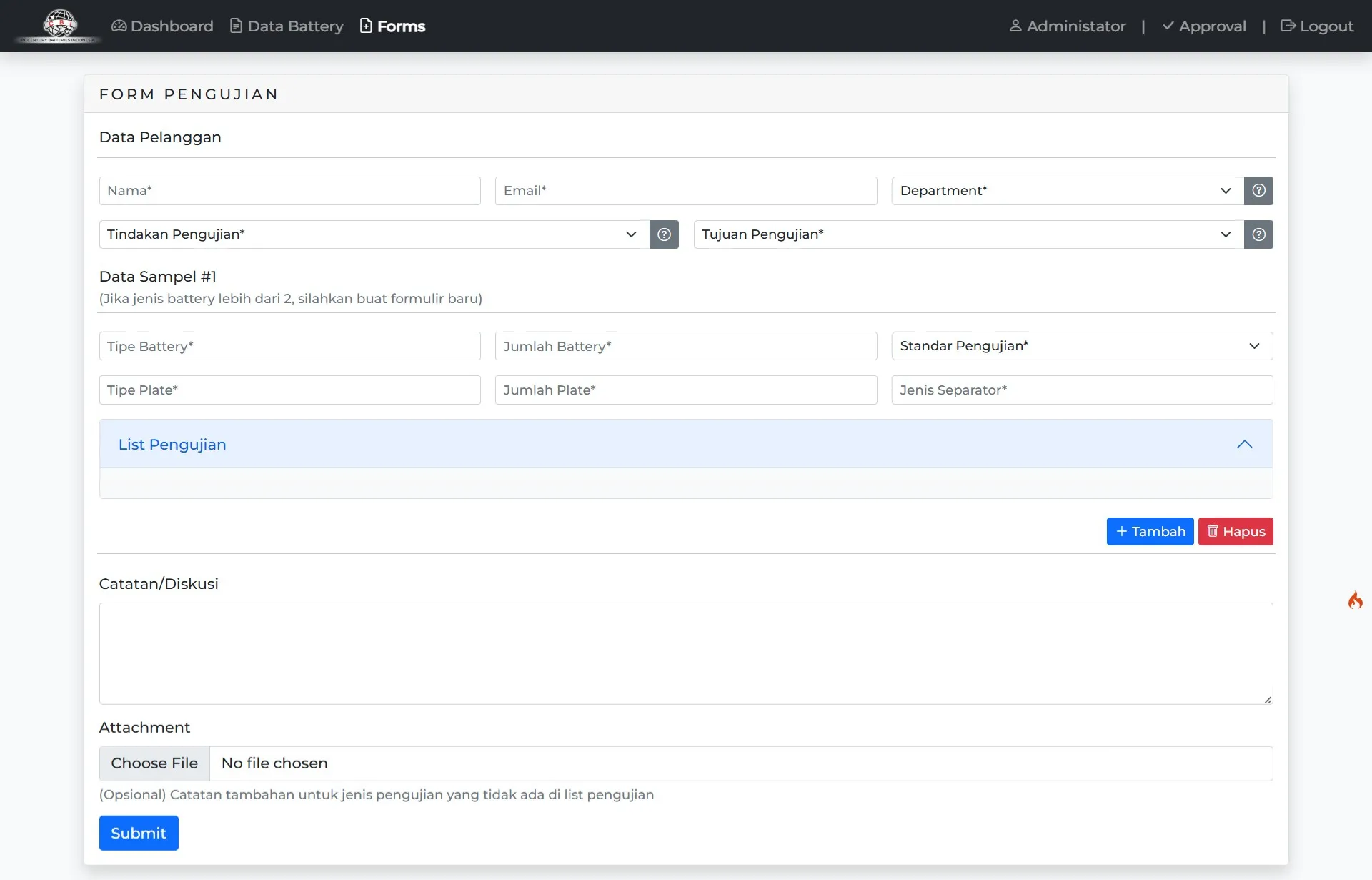 Form Input