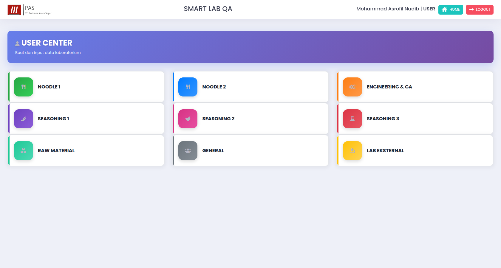 Smart Lab user center
